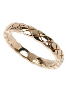 Chanel 18k Pink Gold Coco Crush Mini Ring